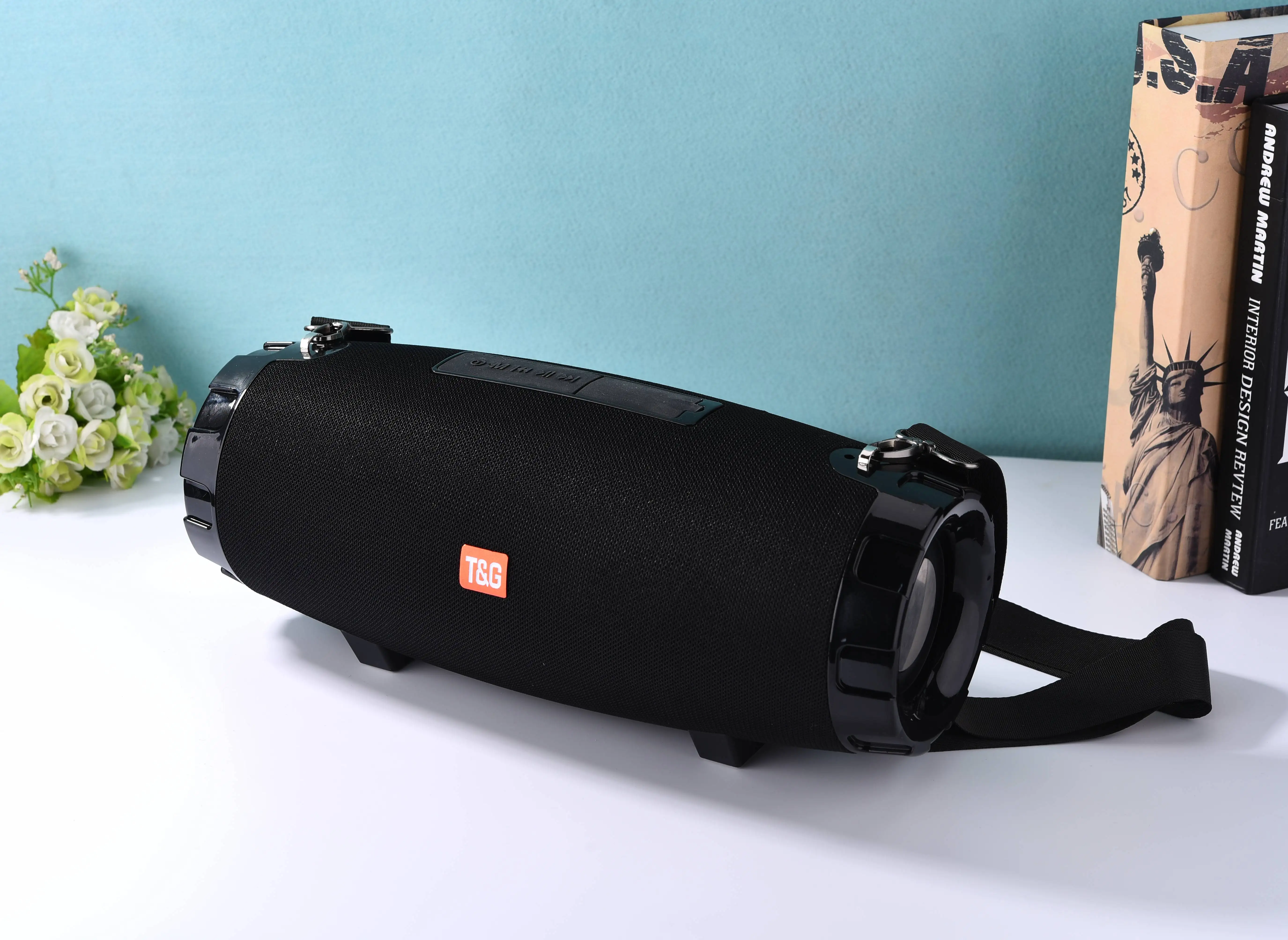 TG523K wireless Karaoke Bluetooth speaker Outdoor portable handheld card square dance subwoofer booth stereo - ANKUX.COM