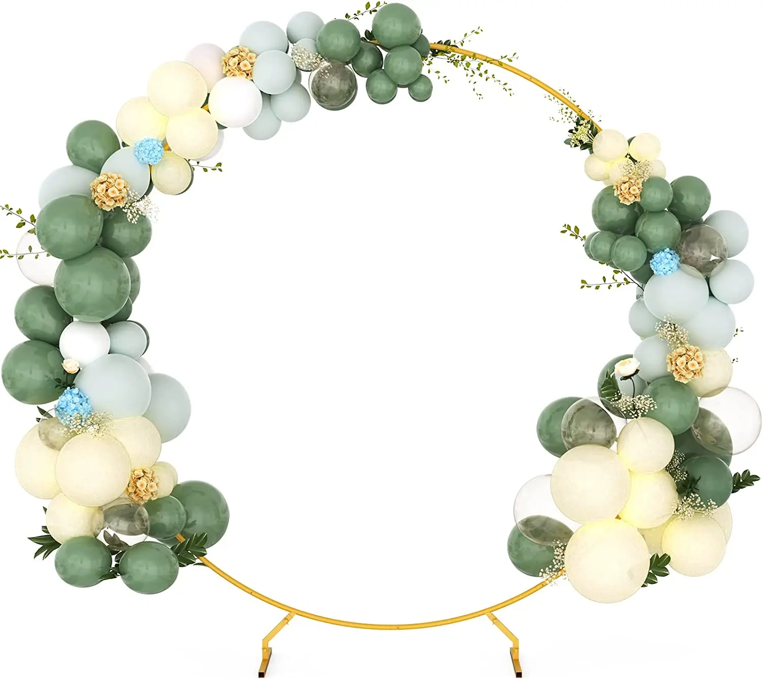 Round Stand Golden Circle Balloon Arch Frame Round Balloon Arch Stand