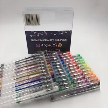 box of gel pens