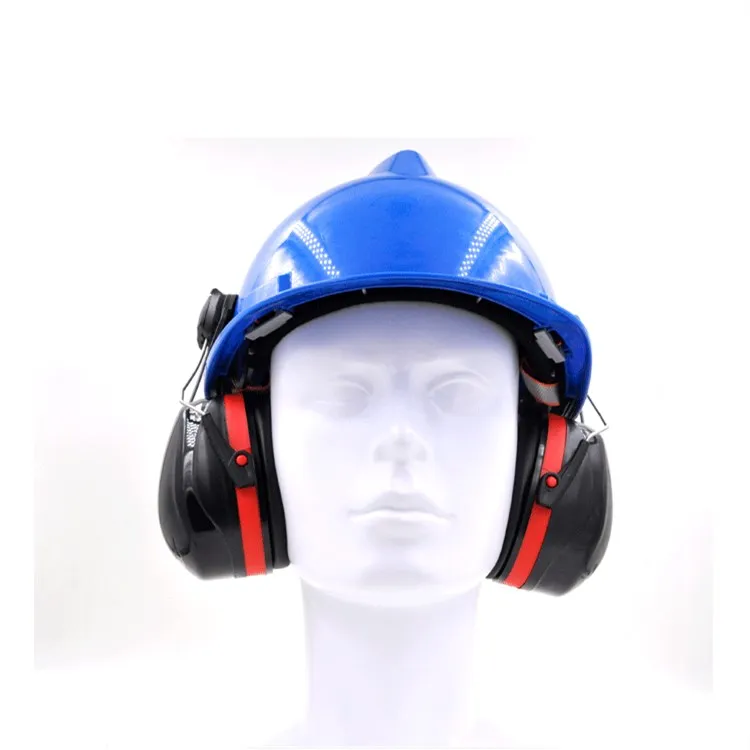 Factory Industrial Safety Ear Muffs For Workers To Use With Helmets And