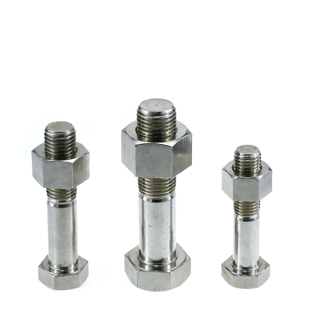 
M10*20 304 Stainless Steel Hexagonal Head Hex Bolts 