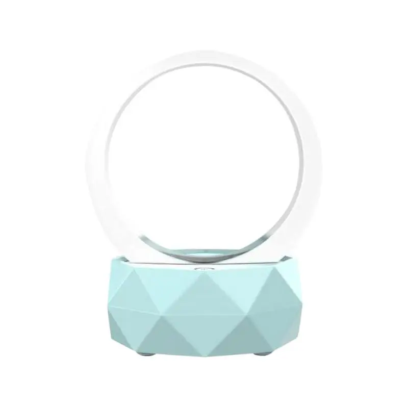 新款扬声器造型Y1扬声器，带彩色发光二极管夜灯便携式迷你充电MP3播放器