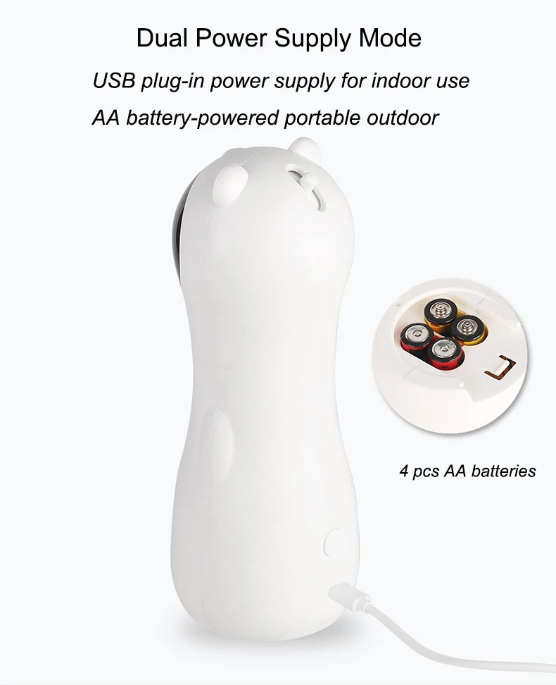 zabawka dla kota zasilana bateriami i USB