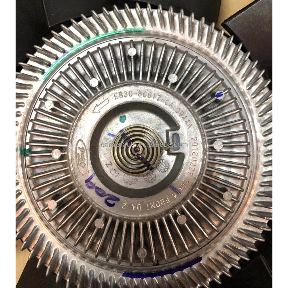 Car Engine Cooling Fan Clutch Assembly With Fan Blades For Ford Pickup