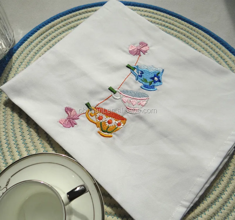 Embroidered Table Napkins