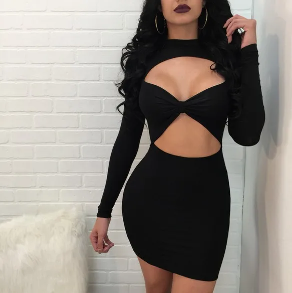 Black Sexy Party Dress Hot Sexy Girl ...
