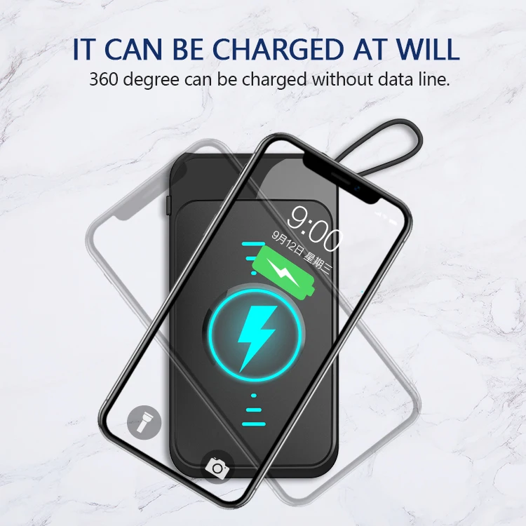 Dual Wireless Charger 2020 New Multifunctional Power Bank Factory Wholesale Iphone Dual Wireless Charger - ANKUX.COM