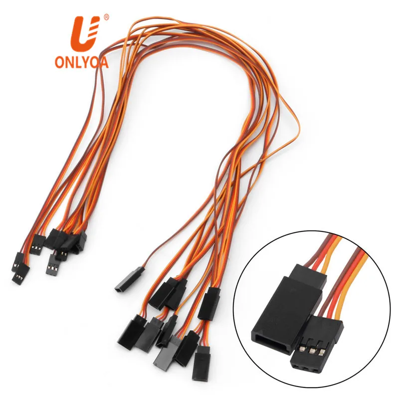 22awg 60core Rc Servo Extensions Lead Female To Male Cable Wire For