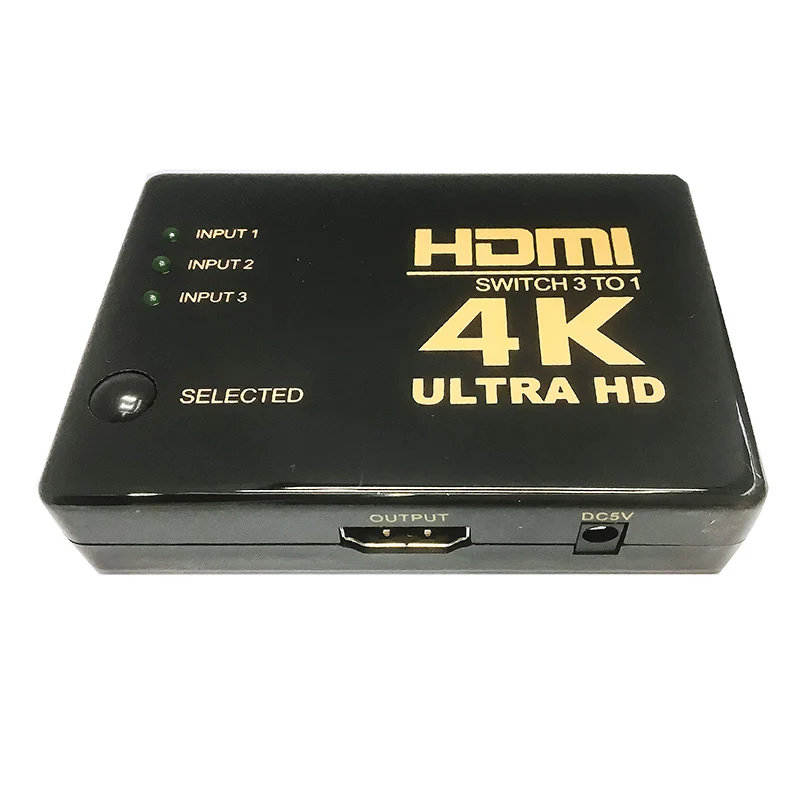 3x1 Hdmi Switch 4k60hz Edid Emulators In Every Input Ports Hdr 10