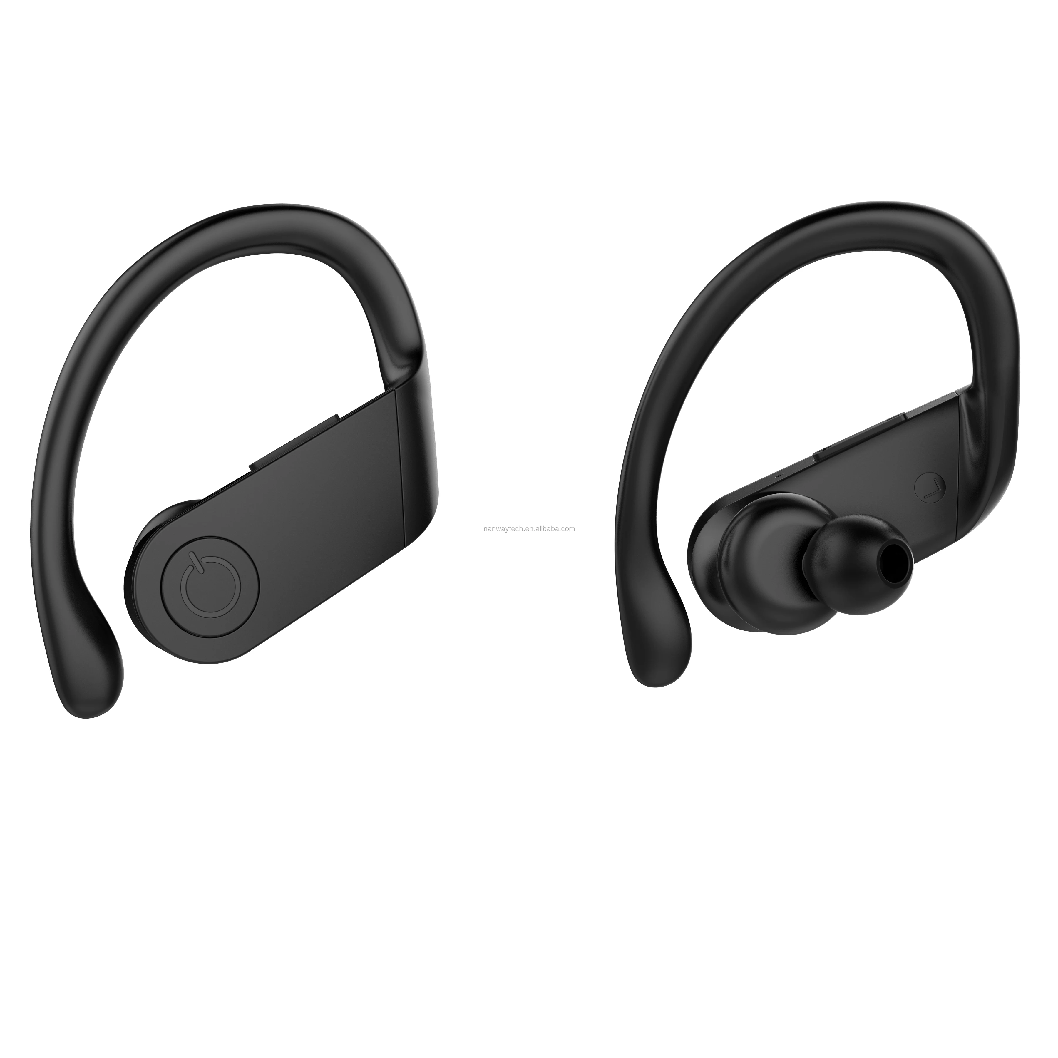 b11 Wireless Earphones Noise Canceling Ear hook Earbuds LCD Display on Charging box for powerbeats 3 - ANKUX.COM