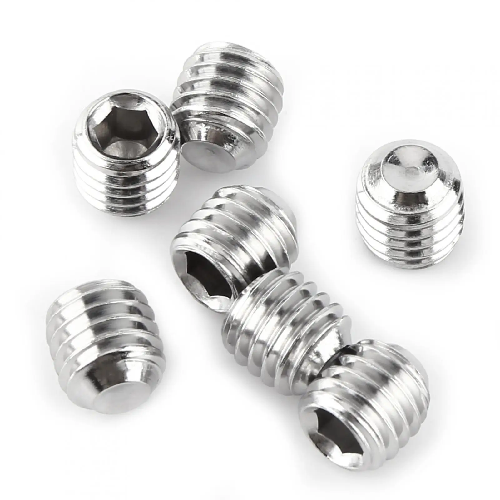 Din916 M3 M4 M5 M6 Screw Stainless Steel Hex Socket Grub Set Screw details