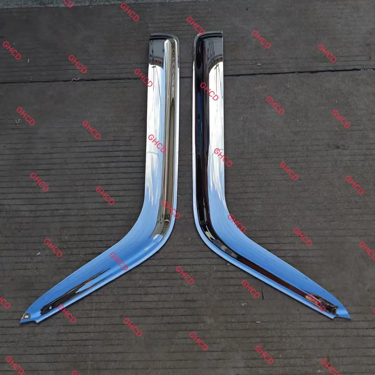 GHCD Hot Product/high Quality Chrome-plated Visor for Japanese Truck ISUZ NQR/ELF/600P (2006-ON) manufacture