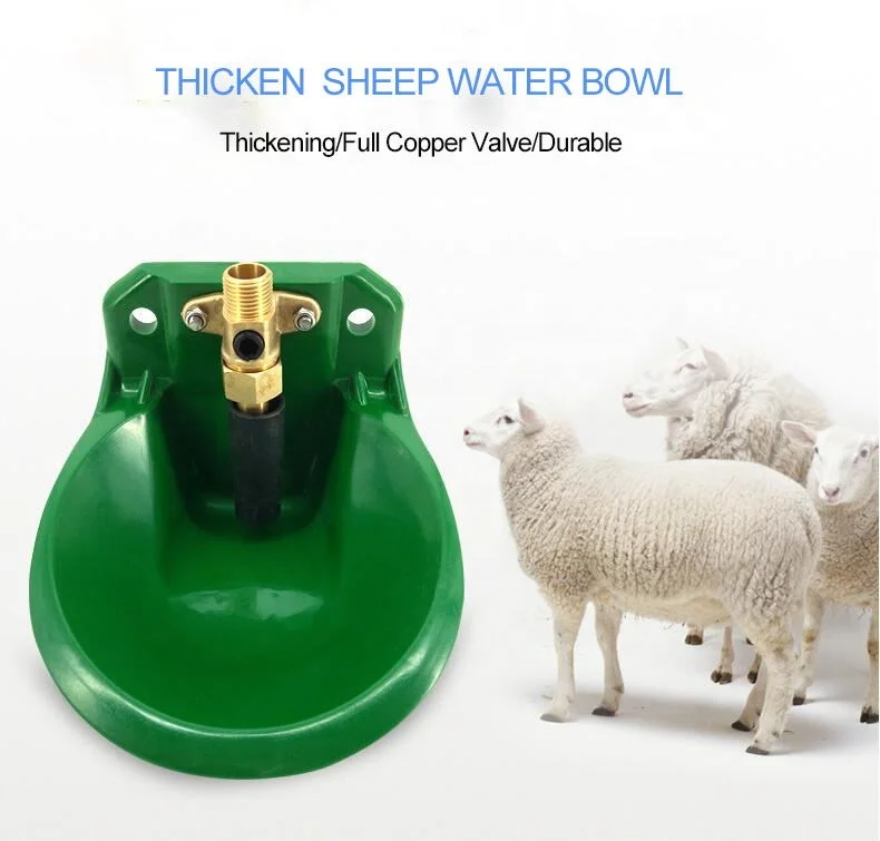 Cow Sheep Goat Animal Water Bowl Drinker Copper Valve for Livestock Farming 