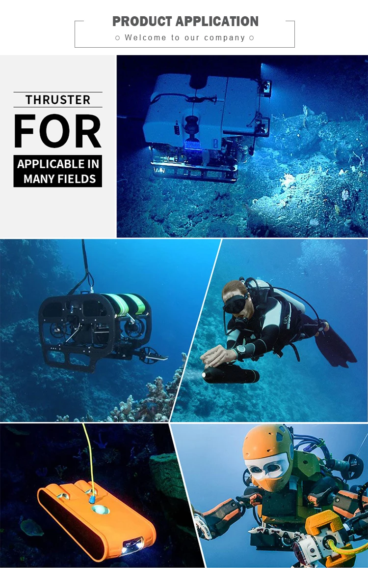 Hobbyporter T36 Underwater Thruster Brushless 5kg For Diving Sports Rov ...