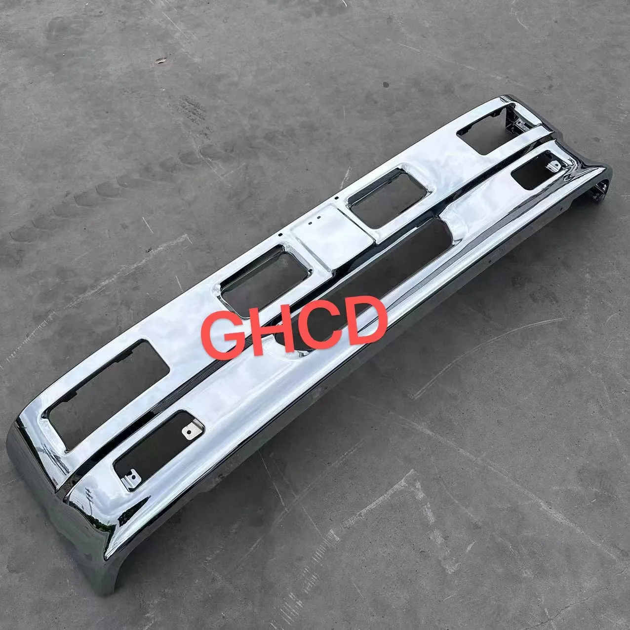 GHCD Hot Prduct/high Quality/factory Price General Chrome-plated Bumper for Japanese Truck Size 1700(1750)and 1900(1950) manufacture