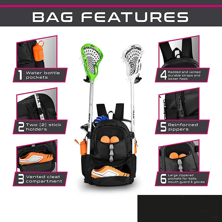 boys lacrosse backpack