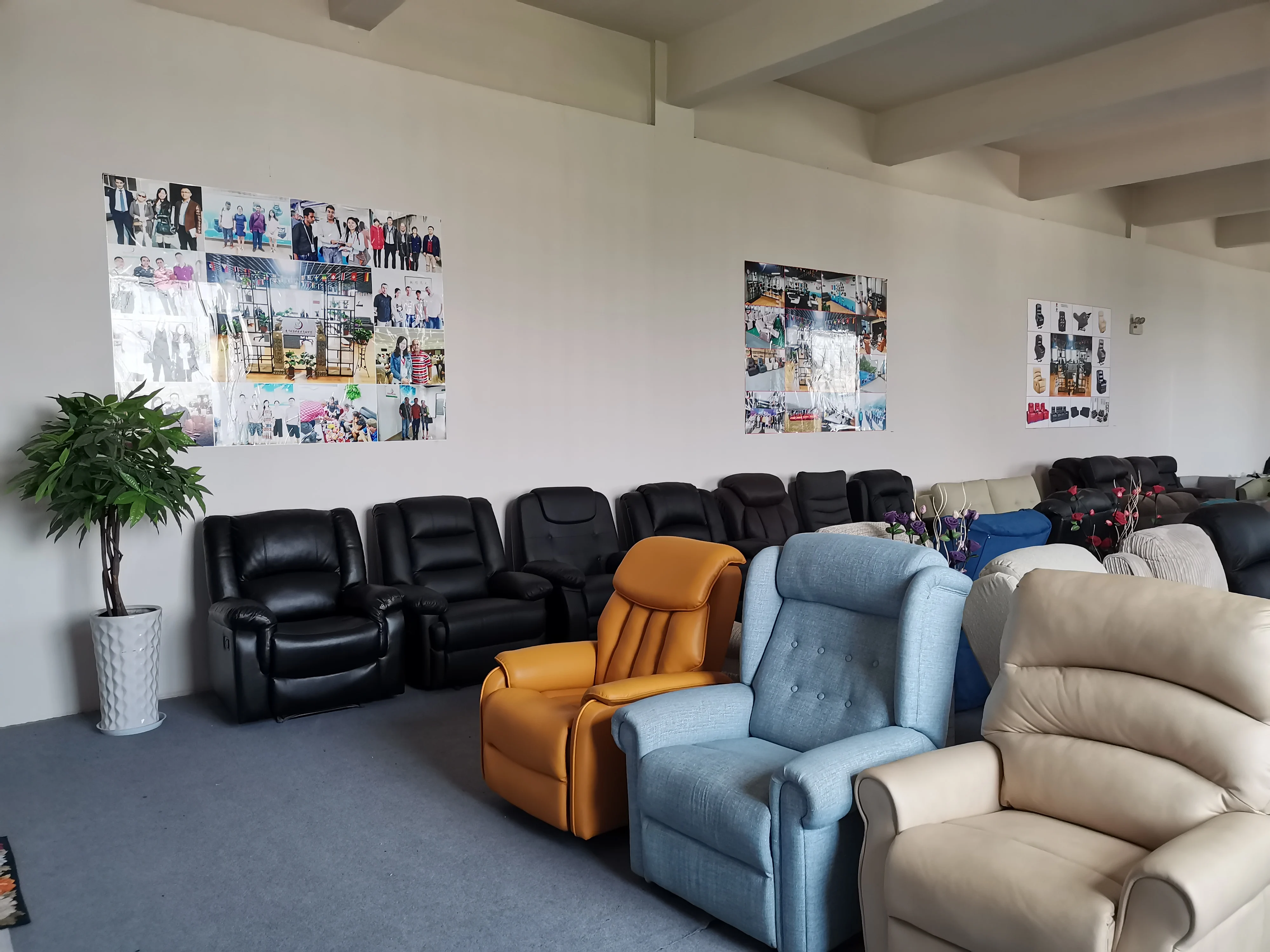 Geeksofa Adjustable Back Support Chair Multiangle Cushioned Recliner