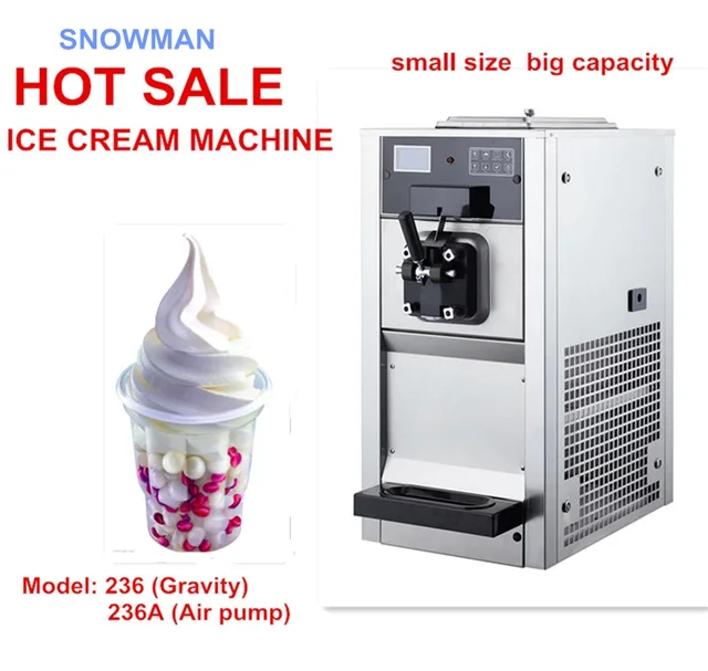 Big Output Countertop Soft Ice Cream Machine Buy Ice Cream