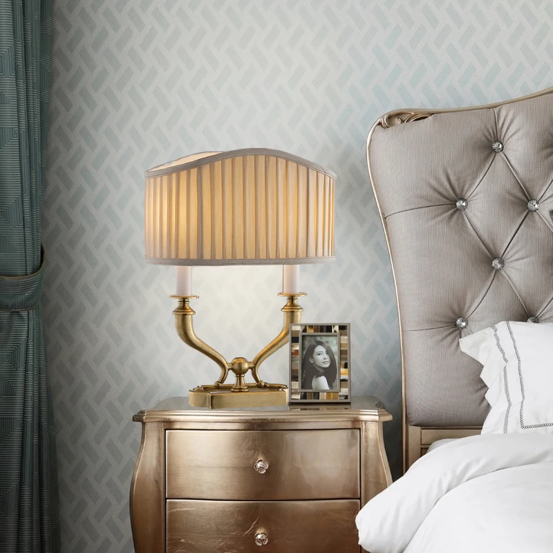 Best Price Small Mini Home Decorative Nightstand Brass Table Lamp