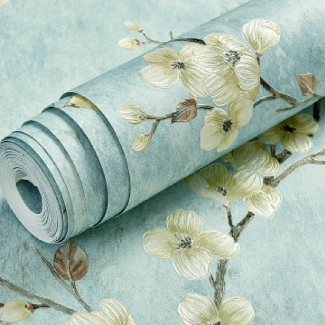 自粘壁纸锦缎卧室壁纸家居墙纸酒店壁纸3d