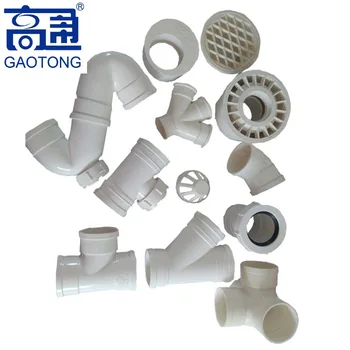 Pvc Drainage Pipe Fittings 50mm 110mm 200mm - Buy Pvc Drainage Pipe ...