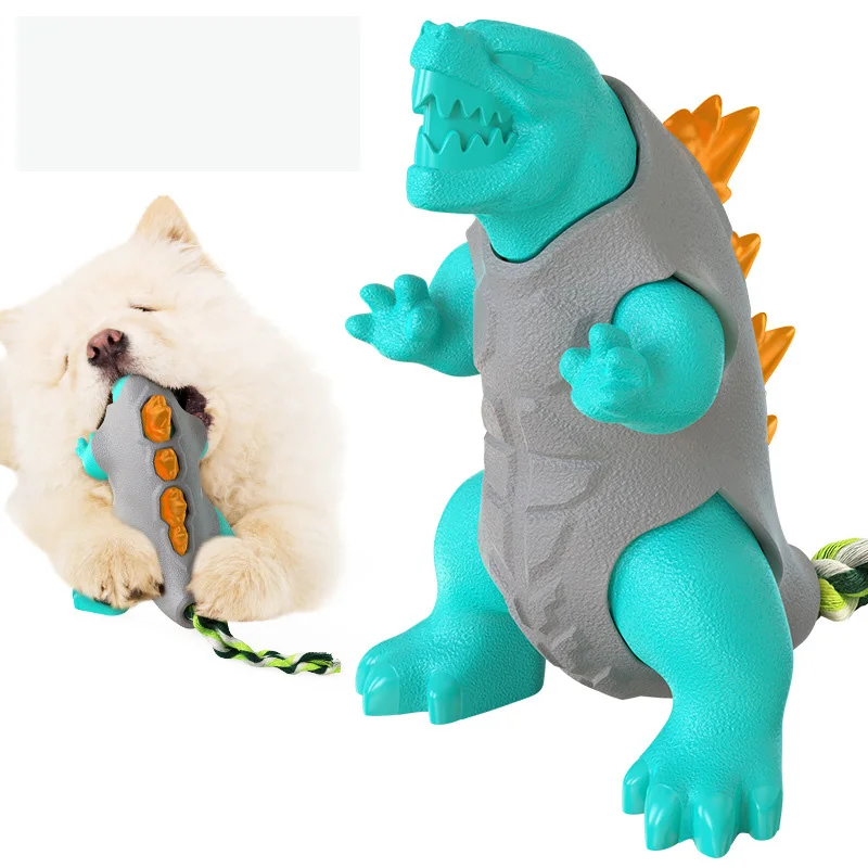 Best Products Godzilla Toothbrush Grinding Stick Throwing Dog Chew Toy