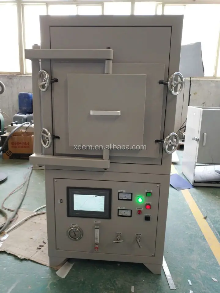 Vacuum Atmosphere Box Muffle Furnace With Vacuum Pump Buy Nitrogen Atmosphere Heat Treatment