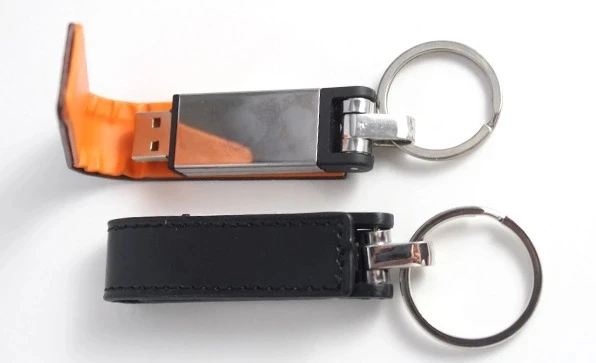 KeyChain 32GB leather pendrive memory stick 2.0 USB Flash Drive Pen drive - ANKUX.COM