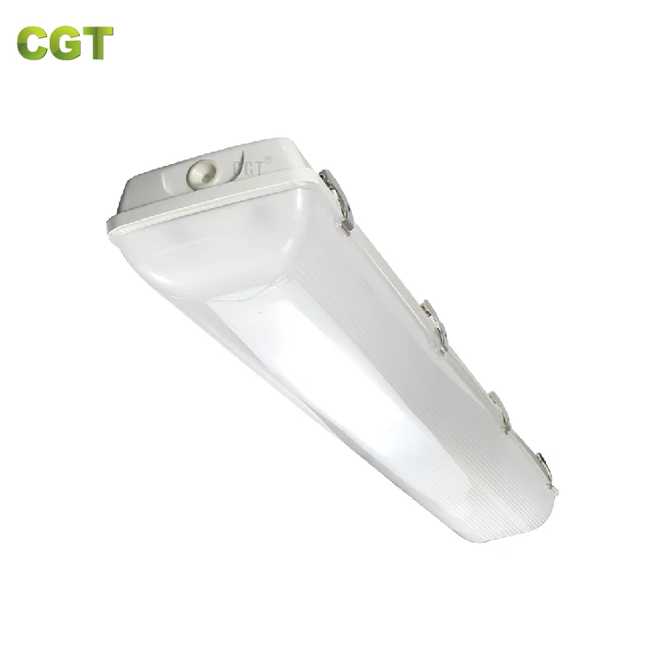 Stocked in Canada USA UL DLC vapor tight tube 2ft 4ft 8ft in the garage tri proof low bay led industrial linear light ip65