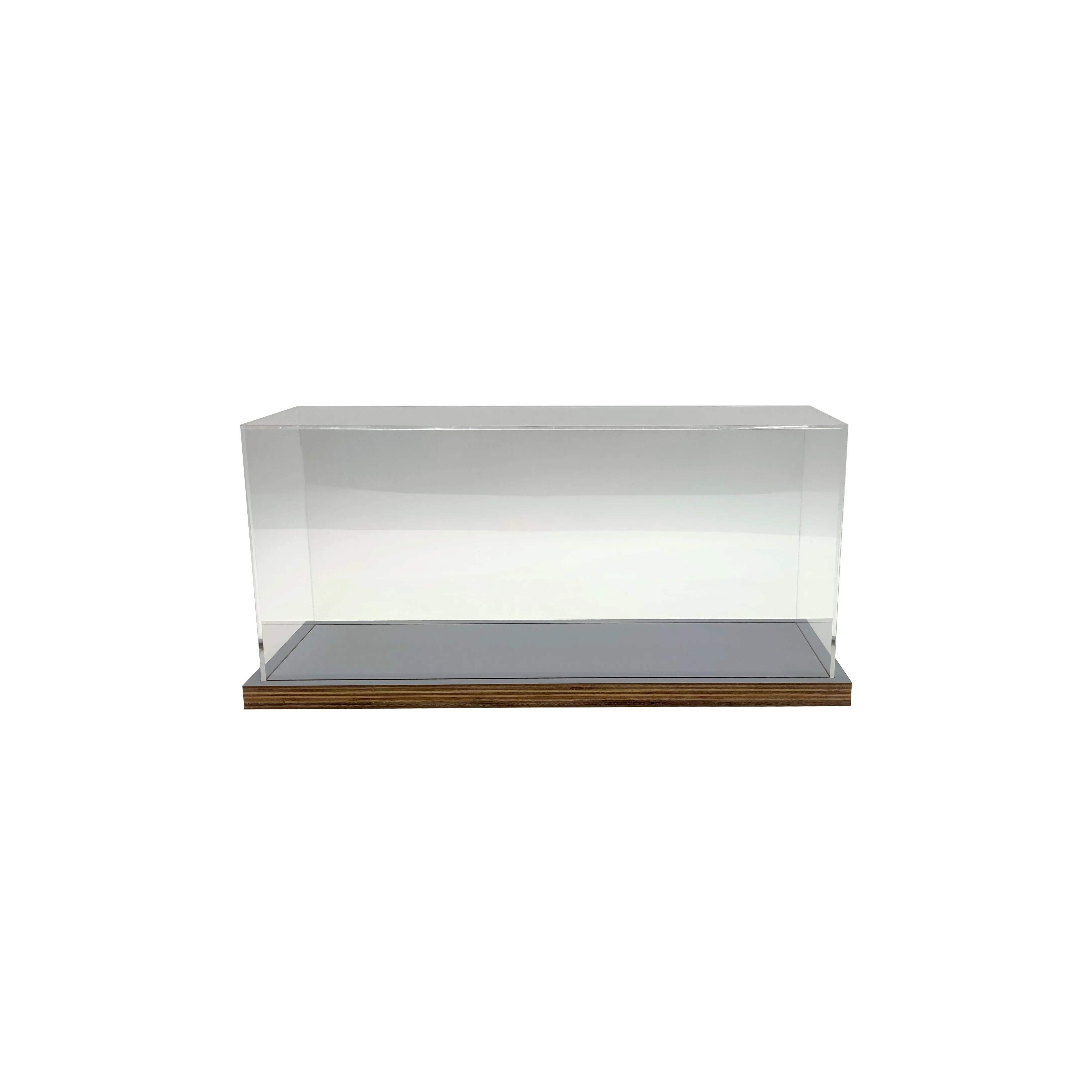 2023 Model Acrylic Display Box With Wooden Bottom Dustproof Moisture