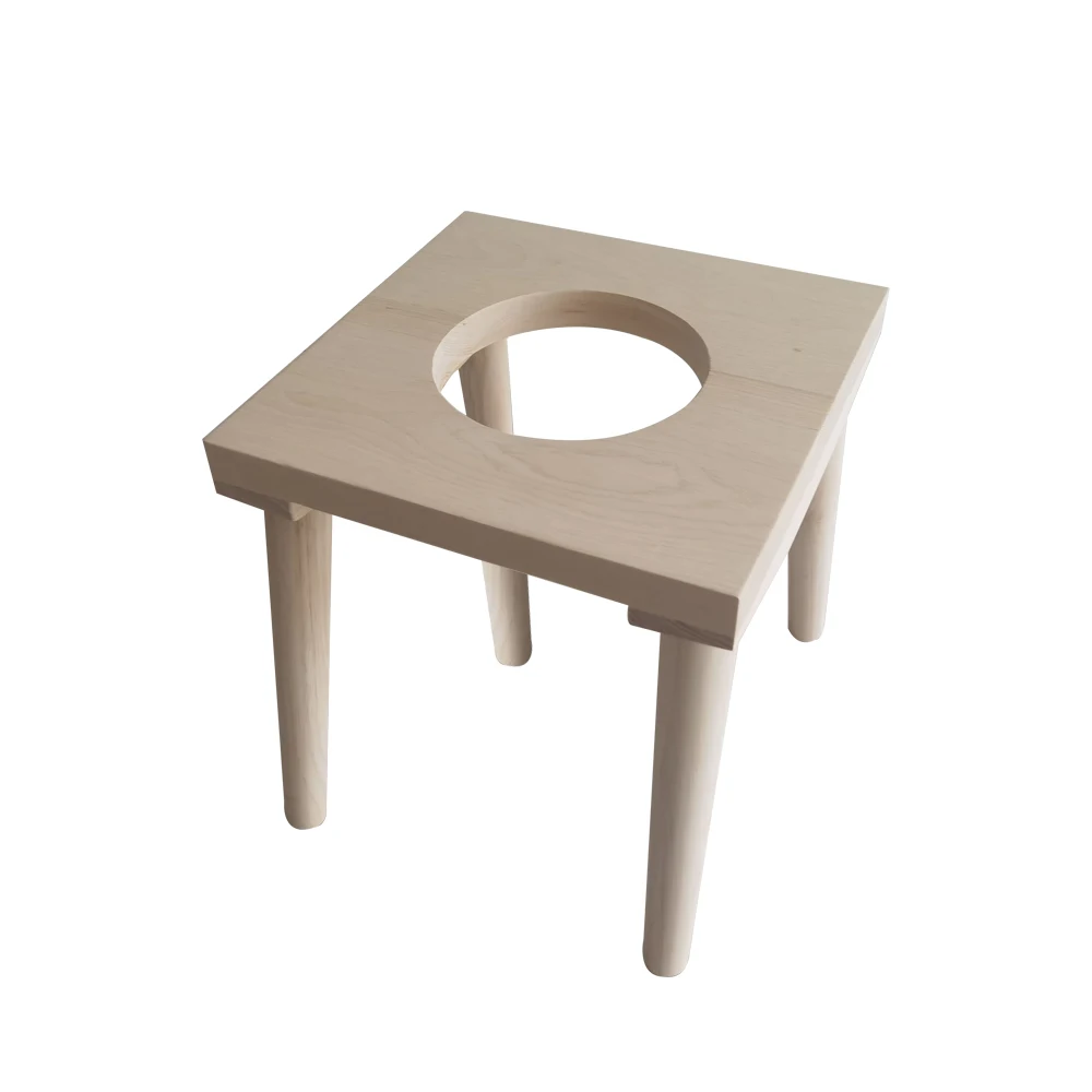 Wooden Steam Chair Vaginal Healthy Steaming Seat Yoni Pelvic Steam