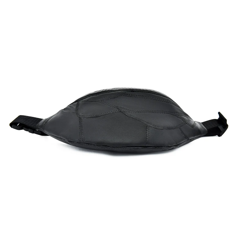 Factory wholesale price Big discount good quality Large capacity good quality soft Women running belt bag leather waist