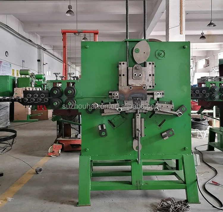 Automatic 9 Shape Steel Wire Buckle Forming Fishing Eye Hook Making