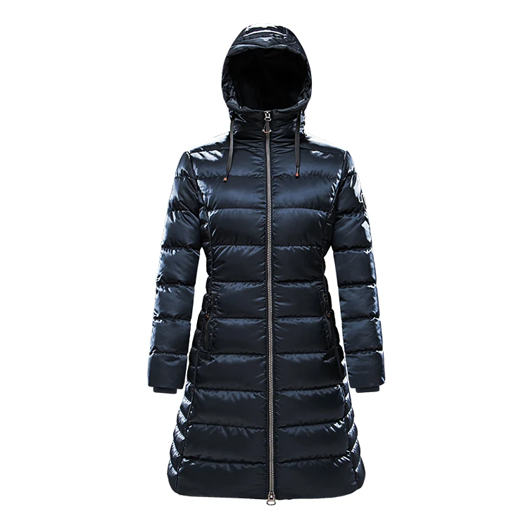 Canada Ladies Goose Duck Down Long Coat Winter Goose Down Coats Women