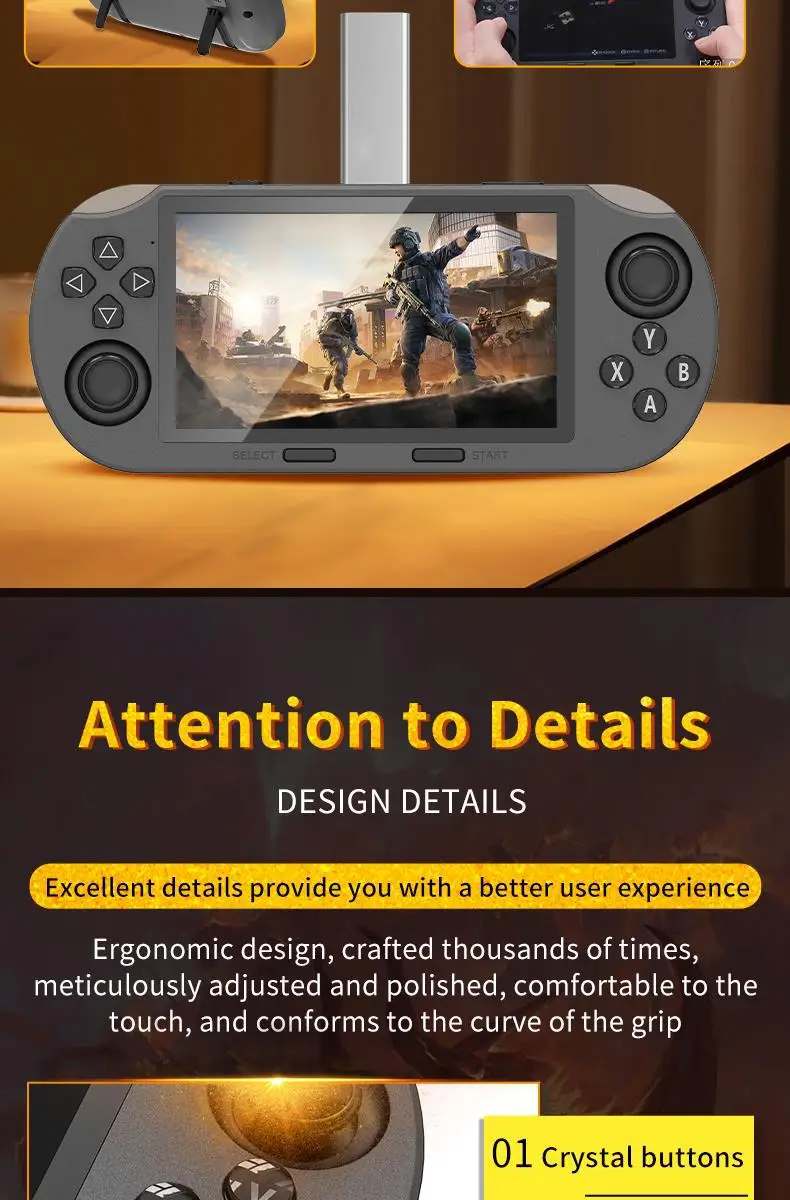 New SF3000 handheld game console GBA retro nostalgic portable arcade open source handheld PSP home game console