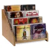 Factory custom made acrylic and wood display for CD and DVD/retail display feature countertop design