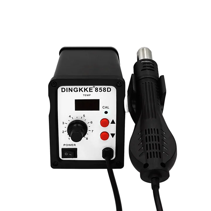 High Quality Professional Temperature Control 858d Electric Hot Air Blower Gun Soldering Station Digital Constant Temperature De
