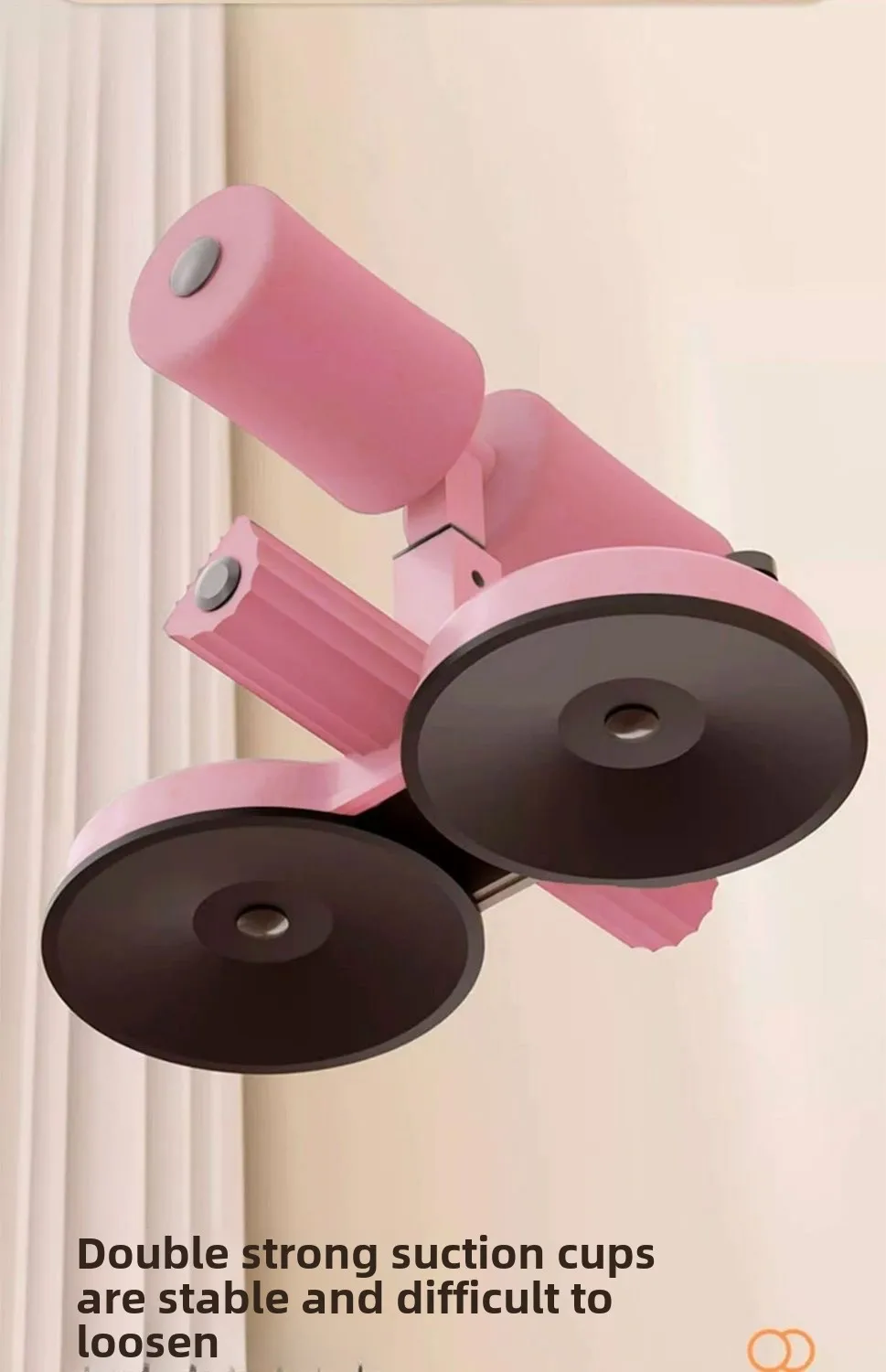 odm abs material sit up aid with suction cup fixed foot aid trainer for abdominal crunches muscle exercise-5