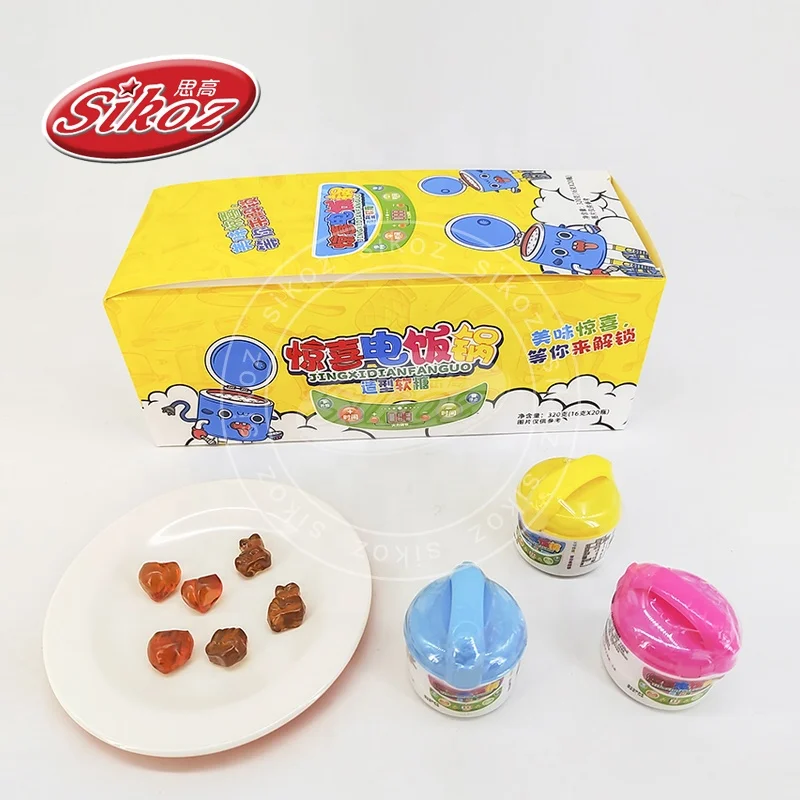 Surprise Rice Cooker Shape Gummy Candy Buy Doublelayer Rice Cooker