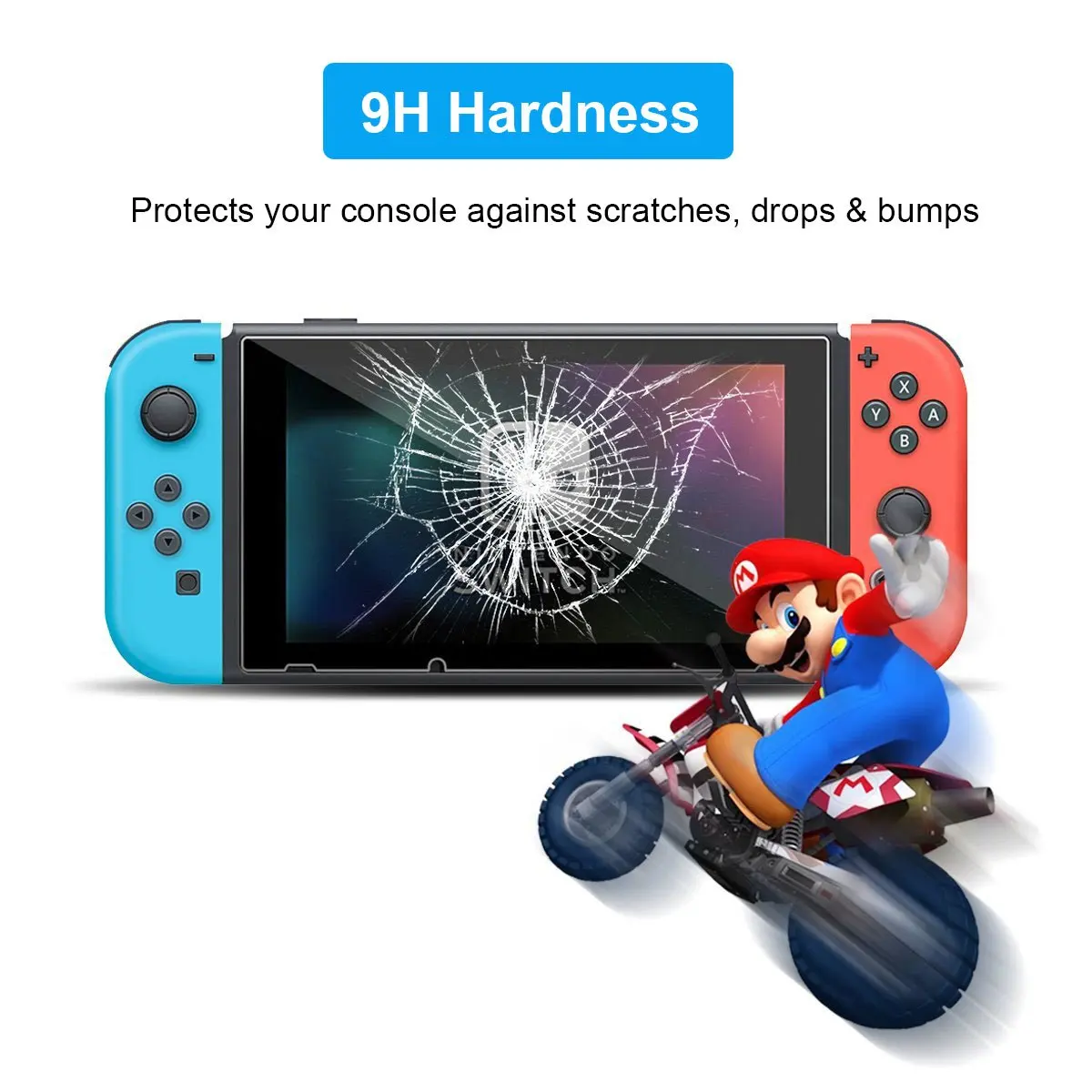 Hot selling Tempered Glass Screen Protector for Nintendo Switch