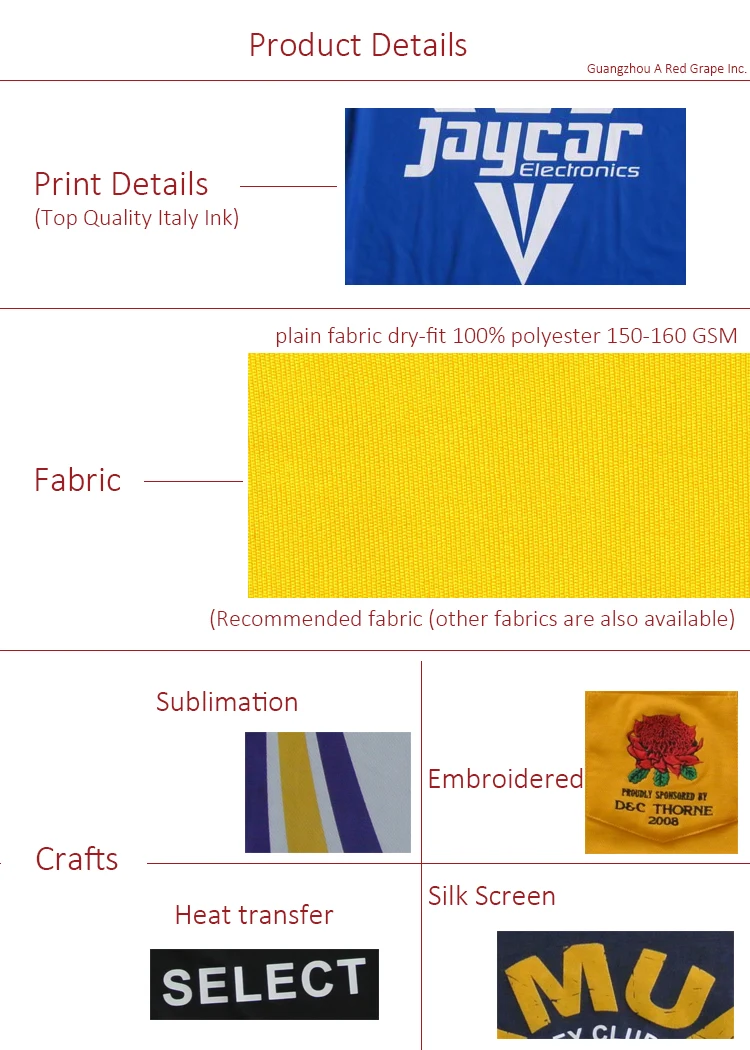 socce uniforms details