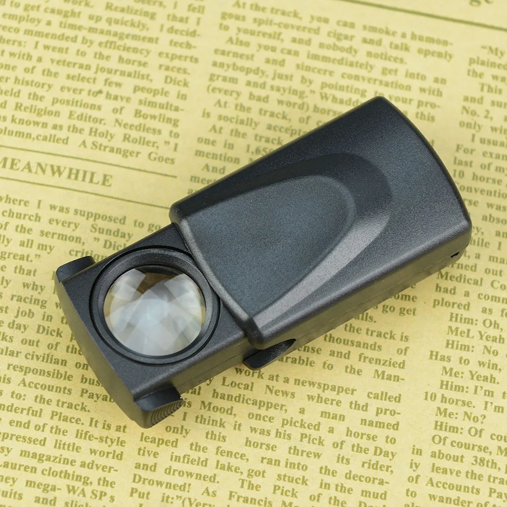 MG21008 Pull-out Automatic Pop-up Jewelry Magnifier LED Light 21mm Lens ...