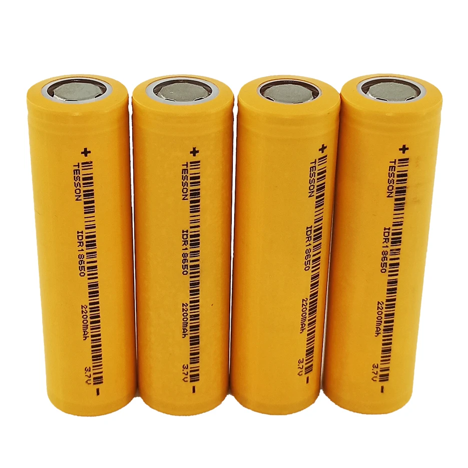 China Factory 3.7v 2200mah lithium small battery pack 18650 battery for Vacuum Cleaner Sweeper solar LED light