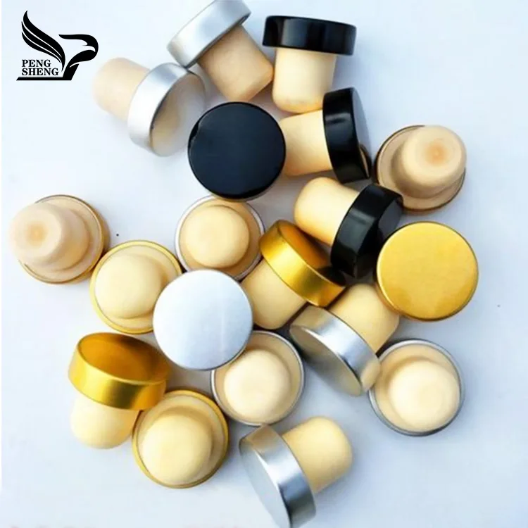 Customized Tshaped Synthetic Wine Cork Plastic Top Caps For Wine