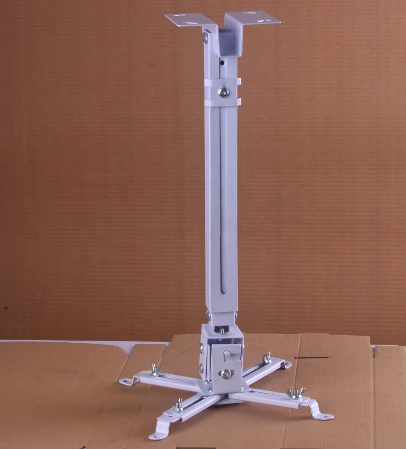 Full Motion Universal Projector Ceiling Mount Bracket With Adjustable