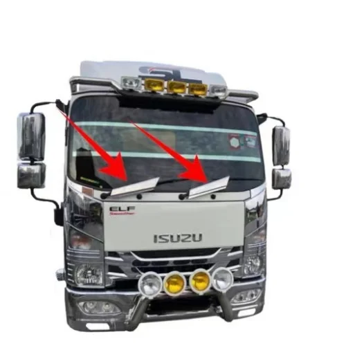 GHCD Hot Product/ New Product/high Quality Stainless Steel Wiper Decoration for Japanese Truck and Various Types of Trucks factory