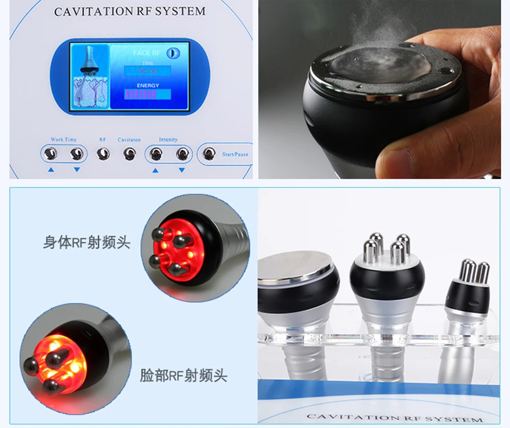 weifang huamei hm-c800 best selling portable cavitation slimming 5 in1 ultrasonic cavitation rf vacuum 40khz cavitation