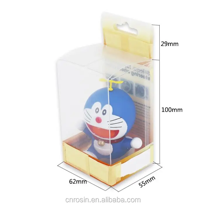 wholesale clear PVC/ PET plastic box blister box for toy