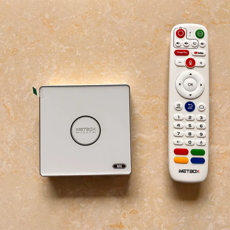New IMETBOX M6 Global AI TV Set Top Box - 8K Resolution, Quad Core