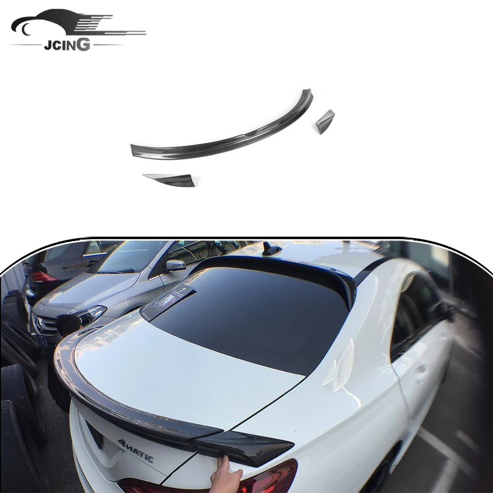 Spoiler Arrière Fibre De Carbone Pour Mercedes Classe A W177 (2018-2022) – Style Sportif, Pose Facile Avec Adhésif | Accessoire Tuning Pare-chocs Arrière
